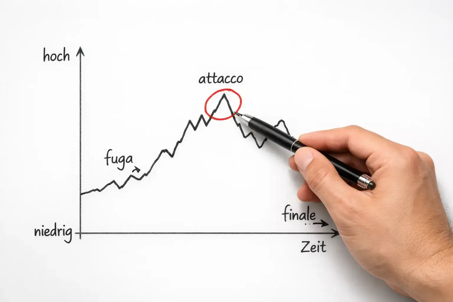 Rappresentazione delle dinamiche di movimento delle quote durante una corsa ciclistica