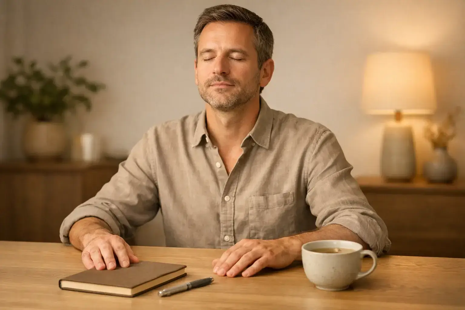 Persona che mantiene la calma e la disciplina durante la gestione delle scommesse sportive