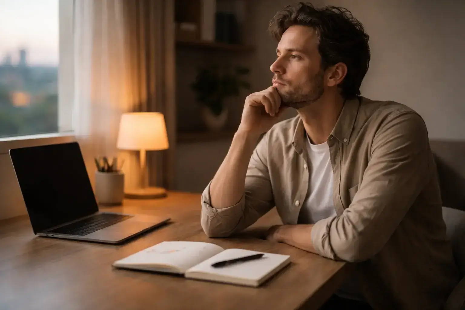 Scommettitore che riflette sugli errori da evitare nel live betting sul ciclismo